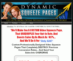 dynamicsqueezepages.com: Dynamic Squeeze Pages | Custom Tailored Video Squeeze Pages
