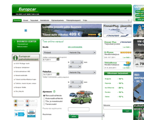 europcar.fi: Autovuokraamo Europcar
Europcar on Euroopan johtava autovuokraamo. Suomessa palvelemme asiakkaita 35 eri paikkakunnalla. Autokalustomme on laaja ja laadukas - valikoimassamme on henkilÃ¶- ja farmariautoja, minibusseja, maastoautoja sekÃ¤ paketti- ja kuorma-autoja.