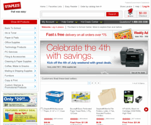 ktaples.com: Office Supplies, Printer Ink, Toner, Electronics, Computers, Printers & Office Furniture | Staples®
Shop Staples® for office supplies, printer ink, toner, copy paper, technology, electronics & office furniture. Get free delivery on all orders over $50.