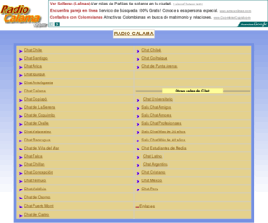 radiocalama.com: RADIO CALAMA
Radio Calama Chile. Ciudad de Calama en Chile. Radio calama online,24 horas junto a usted. Sintonice y disfrute de radio calama y antofagasta.