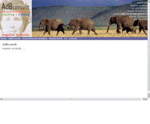 adbconsult.info: AdBconsult
AdBconsult, Verandermanagement, Coaching & Training