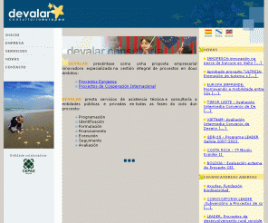 devalarconsult.com: DEVALAR :: Consultoria Europea 
Gestion integral de proyectos y fondos europeos