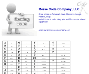 morsecodekeycompany.com: Morse Code Company, LLC
Morse Code Company, LLC