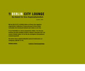 ba12.de: BA12
BA12 City-Lounge - Das Domizil fr Ihren Hauptstadtaufenthalt