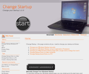 changestartup.com: Change Startup
Change your startup fast & simply. All the tools you need - for beginner to expert users.