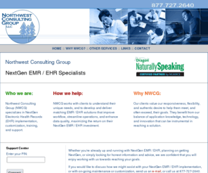 lyftsmarter.com: Northwest Consulting Group - NextGen EMR / EHR Consultants / Consulting
NWCG specializes in NextGen EMR / EHR implementation, customization, training, and support.  We provide a cost-effective solution to the implementation and maintenance of your NextGen EMR system.