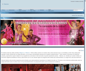 ballroomdance.com.ar: Instituto de Ballroom Dance (IBD)
Instituto de Ballroom Dance!