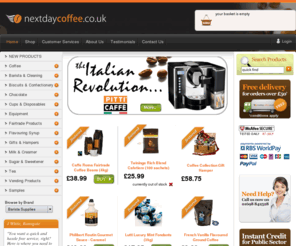 nextdaycoffee.com: Lavazza Coffee Bean and Coffee Pods Suppliers, Discount Coffee Beans
Next Day Coffee supplies gourmet espresso coffee beans to UK Homes, Offices and Hotels. Free Delivery over £50 and Next Day Delivery