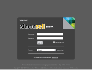 Simonsell-zimbra.com: Zimbra Collaboration Suite Log In