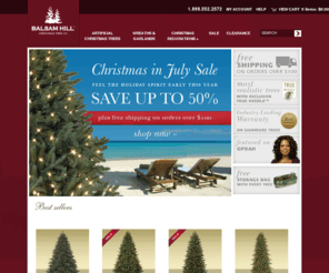 balsumhill.com: Artificial Christmas Trees,  Lights & Christmas Ornaments - Balsam Hill
Simply stunning artificial Christmas trees, wreaths, and garlands made at the highest quality. Free shipping over $100 for all our Christmas tree products.