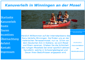 mittsommer-drachenbootrennen.de: Kanuverleih in Winningen an der Mosel
