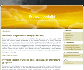 rachunkowosci.pl: Prawo i podatki

