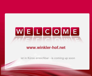 winkler-hof.net: Willkommen auf dem Winkler-Hof
Joomla! - dynamische Portal-Engine und Content-Management-System