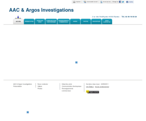 aac-argosinvestigations.com: Détective privé - AAC & Argos Investigations à Nantes
AAC & Argos Investigations - Détective privé situé à Nantes vous accueille sur son site à Nantes
