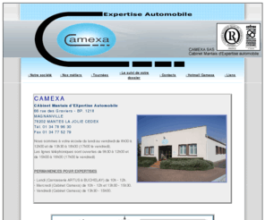 camexa.net: Cabinet d'expertises automobiles Creativ'Expertiz
Enquêtes techniques, défauts des véhicules, conseils tehniques et juridique, évaluer votre automobile...