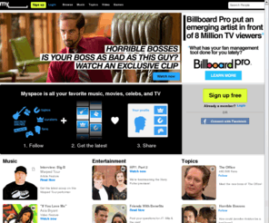 coolbot.net: Myspace | Social Entertainment
Myspace is the leading social entertainment destination powered by the passion of fans. Music, movies, celebs, TV, and games made social.