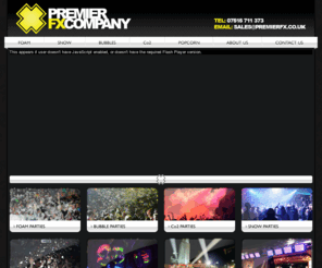 premierfx.co.uk: Foam Party Hire, Foam Parties, Foam Machine Hire, Foam Cannon Hire
Premier FX supply Foam Machines, Foam Cannon Hire, Snow Machine Hire, Co2 Effects and Popcorn Cannon Hire.