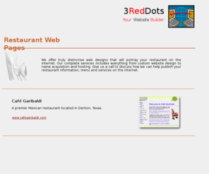 zsunz.com: 3 RedDots Restaurant Web Pages
Website design restaurant and services