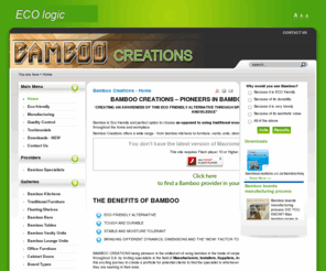 bamboocreations.co.za: Bamboo Creations - Home
Providers and Installers of Bamboo Furniture, Bamboo Kitchens, Bamboo Boards, Bamboo Floors etc.