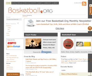 basketball.org: Basketball.Org
Enhancing the abilities of basketball players, teams and coaches