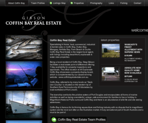 coffinbayrealestate.com: Coffin Bay Real Estate - About Coffin Bay
Specialising in home, land, commercial, industrial & farmlet sales in Coffin Bay, Dutton Bay, Wangary, Kellidie Bay, Farm Beach & Coulta. Coffin Bay Real Estate is the largest local agent, with listings including beachfront, esplanade & water view properties.. 