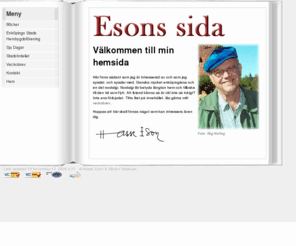 hasse-eson.com: Esons Sida
