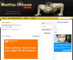 mattiasohlsson.com: Mattias Ohlsson * Official blog
