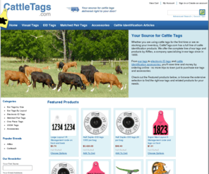 cattleeartags.com: Your Source for Ear Tags and Custom Cattle Tags | The Cattle Tags Online Store
Your source for cattle identification tags and accessories all delivered right to your door