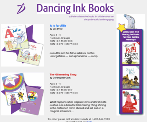 dancinginkbooks.com: Dancing Ink Books
Dancing Ink Books