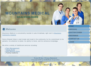 mountainsmedical.com: Mountains Medical >  Home
Doctor Elwood Cohen - Mountains Medical - Mountains Premier Sleep Center - Mountains Pain Management