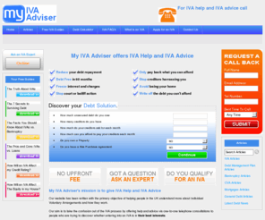 my-iva-adviser.co.uk: IVA Help and Advice - IVA Individual Voluntary Arrangement UK
My IVA Adviser, helping people with UK debt problems understand the Individual Voluntary Arrangement solution with free IVA help and advice