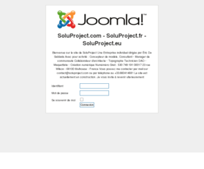soluproject.com: Welcome to the Frontpage
SoluProject - Une solution à vos projets.
