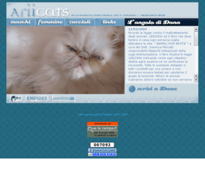 ariicats.com: Arii :: Allevamento amatoriale gatti Persiani
Allevamento amatoriale di gatti persiani con bellissime foto.