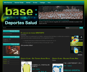 basedeportessalud.com: Noticias Destacadas
Joomla! - el motor de portales dinámicos y sistema de administración de contenidos