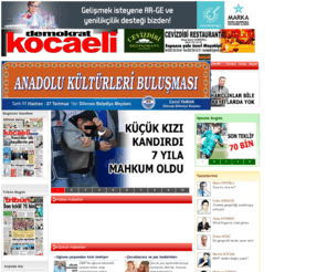 demokratkocaeli.com: Demokrat Kocaeli Gazetesi
Kocaeli Demokrat Gazetesi, Biz Kocaeliyiz. Haberler, arÅiv