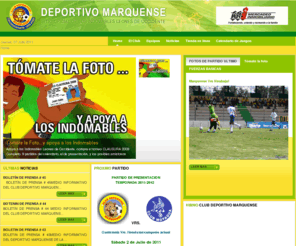 deportivomarquense.com: Bienvenidos al Sitio Oficial de los Indomables Leones del Deportivo Marquense
Club Deportivo Marquense