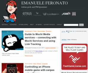emanueleferonato.com: Emanuele Feronato - italian geek and PROgrammer
