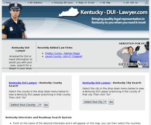 kentucky-dui-lawyer.com: Kentucky DUI Lawyer, Locate a DUI Lawyer in Kentucky
Kentucky DUI Lawyer, Locate a DUI lawyer in Kentucky