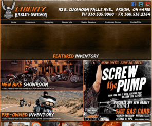 libertyhd.com: Liberty Harley-Davidson
Liberty Harley-Davidson, Akron, Boston Heights, Ohio, 