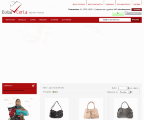 bolsasfeminina.com.br: Bolsa Certa | Bolsas Femininas Home page Bolsa Certa | Bolsas Femininas
Bolsa Certa possui uma infinidade de bolsas em promoção. Bolsas femininas de vários modelos e cores. Bolsas de costas, mão, transversarl, sacolas e muito mais.