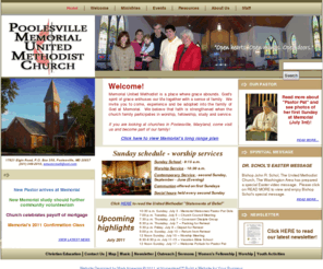 pmumc.org: index
Information about Poolesville Memorial United Methodist Church in Poolesville, Maryland.