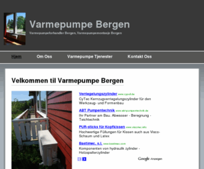 varmepumpebergen.com: Varmepumpe Bergen Norge | Varmepumpemontasje Bergen | Bergen varmepumpeforhandler
Bergen Varmepumpe tjenester og varmepumpemontasje entreprenører i Bergen. Varmepumpe Bergen er en varmepumpeforhandler som har spesialisert seg på varmepumpemontasje.