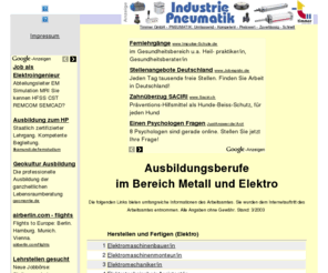 ausbildung-aktuell.de: Ausbildung-Akutell : Mechatroniker, Industriemechaniker, Systemmechaniker ...
Info-Plattform zum Thema Ausbildung für Mechatroniker, Industriemechaniker ....