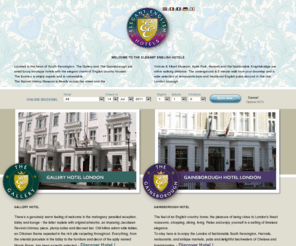 eeh.co.uk: Hotels Elegant English - Official Site - south kensington hotel - luxury hotel accommodation
