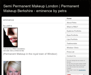 eminencebypetra.co.uk: Semi Permanent Make Up London & Berkshire - Eminence by Petra
Permanent makeup Berkshire and London