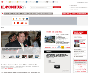 moniteurbtp.com: L'actualité du Btp et de la construction - Le Moniteur.fr
Retrouvez toute l'actualité et les services du btp et de la construction sur lemoniteur.fr