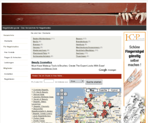 nagelstudio-gui.de: Nagelstudio-gui.de - Verzeichnis - Katalog
Nagelstudio-gui.de - Das Verzeichnis für Ihr Nagelstudio. Der Eintrag in diesen Katalog ist kostenlos
