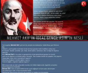 asiminnesli.com: Asım'ın Nesli | Mehmet Akif Ersoy
Mehmet Akif Ersoy'un İdeal Genci: Asımın Nesli