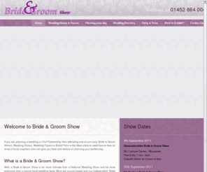 brideandgroomshow.com: Wedding Shows | Gloucestershire | Bride & Groom Show UK
Bride & Groom Show - meet face to face an array of local suppliers who can give you help and advice on planning your perfect day