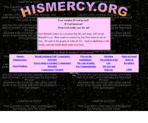 hismercy.org: Hismercy.org Mainpage
The secret to obtaining God's Mercy